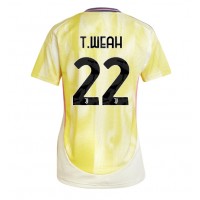 Dámy Fotbalový dres Juventus Timothy Weah #22 2024-25 Venkovní Krátký Rukáv